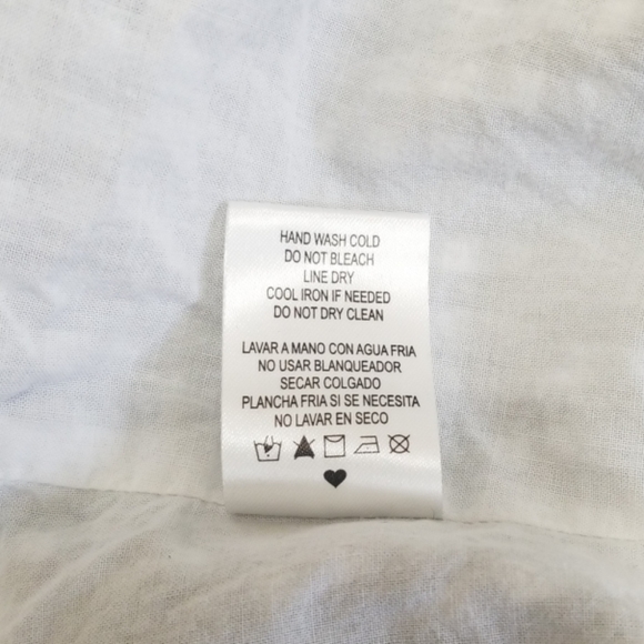 FINN & GRACE Gingham print shift dress. Size L - Picture 5 of 6